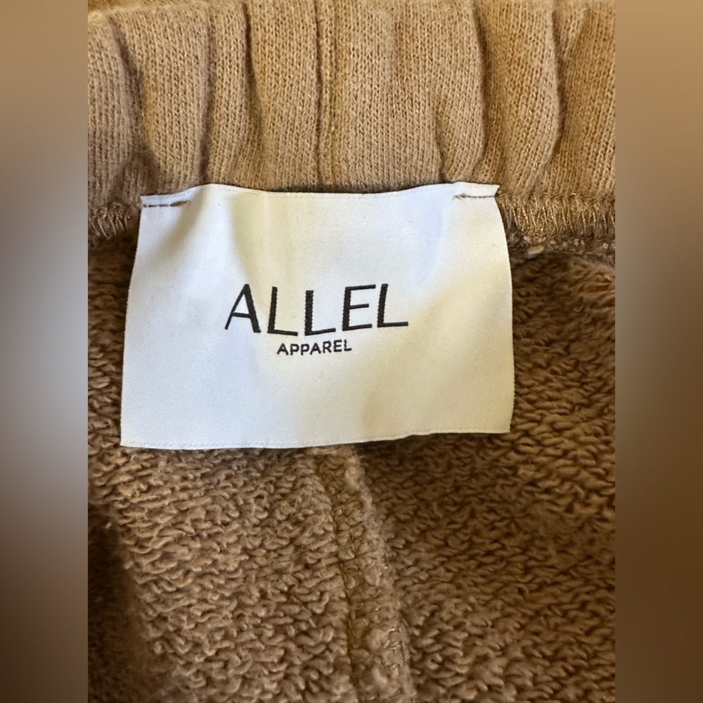 ALLEL APPAREL Cozy Brown Joggers for Women - Picture 2 of 6